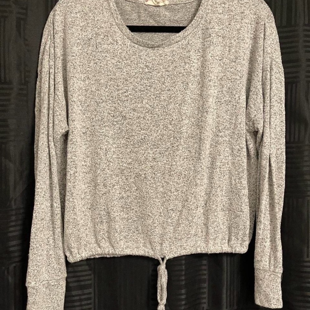 Hippie Rose Women's Heather Gray Sweatshirt